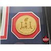 Image 5 : Framed & Matted Photo : TOM BRADY : New England Patriots : Super Bowl LI : MVP PASSING 43-62 , 466 Y