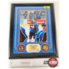 Image 1 : Framed & Matted Photo : JOE SAKIC : Colorado Avalanche : 500th Career Goal 2002 (COA : The Highland 