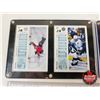 Image 5 : NHL Hockey Cards in Display Cases ( 2 Cases) - Wayne Gretzky - Patrick Roy