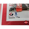 Image 3 : Framed & Matted Photo : VANCOUVER 2010 Olympic Champions : Canadian Women's Hockey Team c/w 24kt Gol