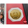 Image 5 : Framed & Matted Photo : VANCOUVER 2010 Olympic Champions : Canadian Women's Hockey Team c/w 24kt Gol