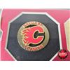 Image 3 : Framed & Matted Photo : MIKKA KIPRUSOFF : Calgary Flames : GOALIE (COA : The Highland Mint) (Limited