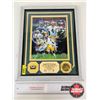 Image 1 : Framed & Matted Photo : BRETT FAVRE : Green Bay Packers : 300th NFL TD Pass Oct 2002 (COA : The High