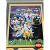 Image 2 : Framed & Matted Photo : BRETT FAVRE : Green Bay Packers : 300th NFL TD Pass Oct 2002 (COA : The High