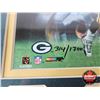 Image 6 : Framed & Matted Photo : BRETT FAVRE : Green Bay Packers : 300th NFL TD Pass Oct 2002 (COA : The High