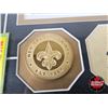 Image 3 : Framed & Matted Photo : DREW BREES : SAINTS (COA : The Highland Mint) (Limited Edition 34 of 1000) c