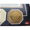 Image 5 : Framed & Matted Photo : DREW BREES : SAINTS (COA : The Highland Mint) (Limited Edition 34 of 1000) c