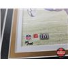 Image 6 : Framed & Matted Photo : DREW BREES : SAINTS (COA : The Highland Mint) (Limited Edition 34 of 1000) c