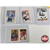 Image 3 : NHL Hockey Group : - 1980's Wayne Gretzky Oilers Stickers in Sleeves (8) - Sticker Books (5) Incl: 1
