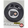 Image 2 : NHL Signed Puck : Bernie Parent : Philadelphia Flyers (Certified JSA) (c/w COA)