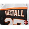 Image 4 : Autographed Hockey Jersey : Ron Hextall - Philadelphia Flyers (Size XL) (Certified Beckett)