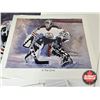 Image 4 : Art by Tag Kim : NHL Hockey Players (3) - Mark Messier  - "In the Zone" - "Spirit & Speed" (Each Mea