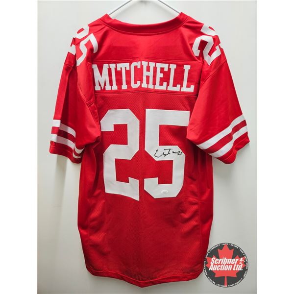 Autographed NFL Jersey : Elijah Mitchell - San Francisco 49ers (Size XL) (Certified JSA)
