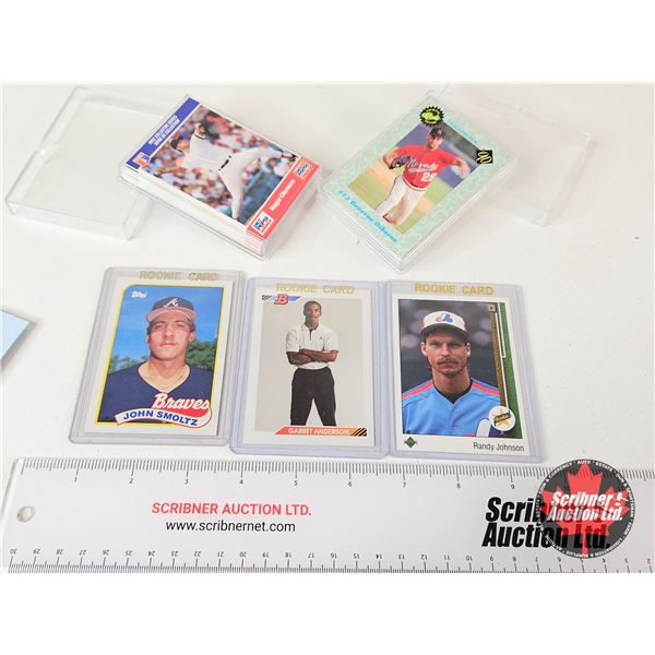 Variety of Baseball Cards : - 1990 Premiere Classic Edition in Hard Plastic Case - 1992 Collector Se