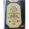 Image 4 : Framed & Matted Photo : TOM SEAVER : New York Mets : Hall of Fame Induction 1992 (COA : The Highland