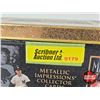 Image 10 : Upper Deck Metallic Impressions Collector Cards : Mickey Mantle Baseball Heroes (COA) (Tin Measures: