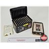 Image 1 : Upper Deck Metallic Impressions Collector Cards : Mickey Mantle Baseball Heroes (COA) (Tin Measures: