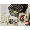Image 3 : Upper Deck Metallic Impressions Collector Cards : Mickey Mantle Baseball Heroes (COA) (Tin Measures: