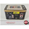 Image 5 : Upper Deck Metallic Impressions Collector Cards : Mickey Mantle Baseball Heroes (COA) (Tin Measures: