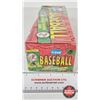 Image 5 : 1990 Fleer MLB Baseball Logo Stickers & Trading Cards : 10th Anniversary Edition (Unopened)