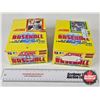 Image 1 : 1990 Score Major League Baseball Player Cards (2 Display Boxes with Contents / Individual Pkgs Unope