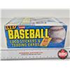 Image 5 : 1987 Fleer Baseball Logo Stickers & Trading Cards (Unopened)