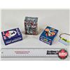 Image 1 : NFL Trading Cards (3 Boxes) : - 1990 Score : Young Superstars - 1991 Score : Young Superstars - 1991