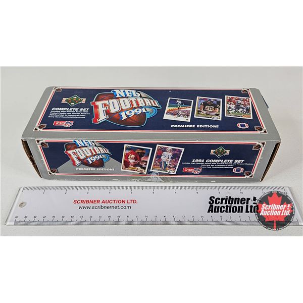 1991 Upper Deck NFL Football Trading Cards : Premiere Edition (500+)