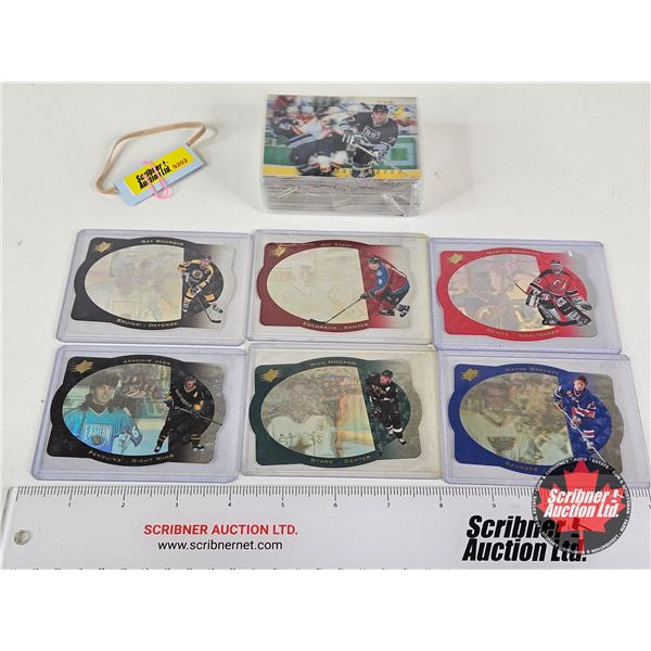 1996 Hockey Cards : 3D McDonalds & Upper Deck Incl. - Wayne Gretzky - Mike Modano - Jaromir Jagr - R