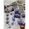 Image 5 : OILERS Collector Combo : Variety of Stickers and Decals