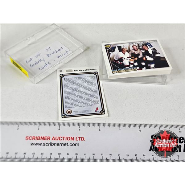 1992 Upper Deck Hockey Cards : Bloodlines - Keith, Wayne & Brent Gretzky