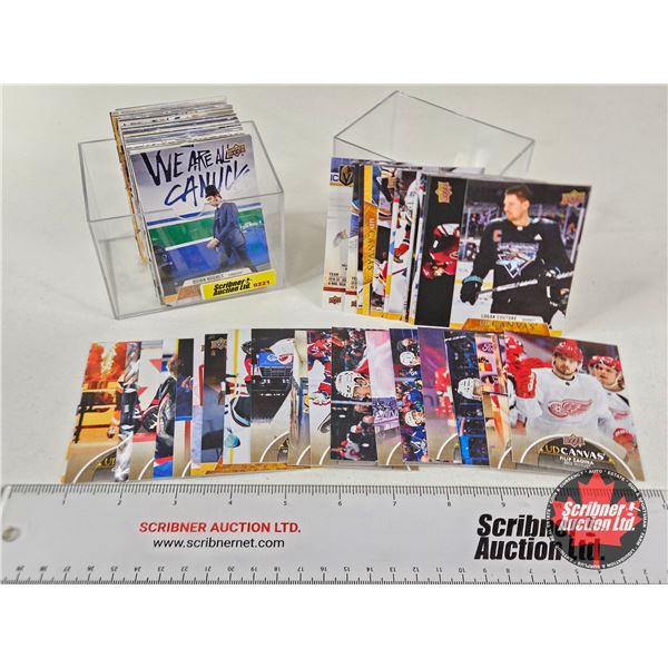 2021 Upper Deck Canvas Hockey Cards (150+)