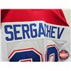 Image 4 : Autographed Hockey Jersey : Mikhail Sergachev - Canadiens (Size XL) (Certified JSA)