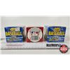 Image 5 : 1990-1991 Fleer Baseball Trading Cards w/ Logo Stickers (3 Boxes) (Unopened)