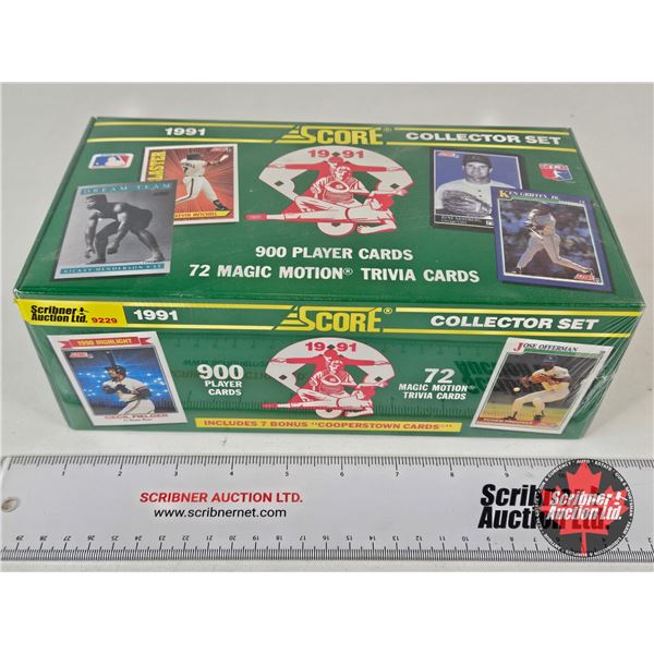 1991 Score Baseball Collector Set (Unopened)