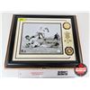 Image 1 : "Framed & Matted Photo : TY COBB : Detroit Tigers 1905-1926 : Hall of Fame Induction 1936 (COA : The