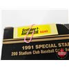 Image 10 : 1991 Special Stadium Set : Topps Stadium Club (Box Measures : 4"H x 7-1/2"W x 8"D)