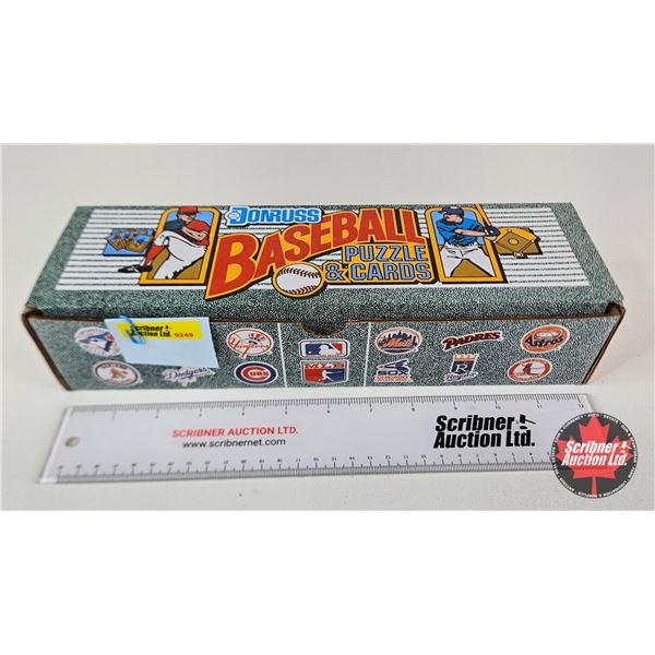 1990 Donruss Baseball Puzzle & Cards
