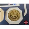 Image 5 : Framed & Matted Photo : RANDY JOHNSON : New York Yankees : Pitcher (COA : The Highland Mint) (Limite