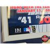 Image 6 : Framed & Matted Photo : RANDY JOHNSON : New York Yankees : Pitcher (COA : The Highland Mint) (Limite