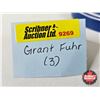Image 8 : Autograph Grant Fuhr Collectibles : (No COA's) - Vintage Oilers Can Koozie Holder Handcrafted Mini G
