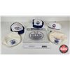 Image 1 : Oilers Collector Group : Incl. - (3) Baseball Hats - (2) Pillbox Hats - Window Film