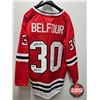 Image 1 : Autographed Hockey Jersey : Ed Belfour - The Eagle (Size XL) (Certified Beckett)
