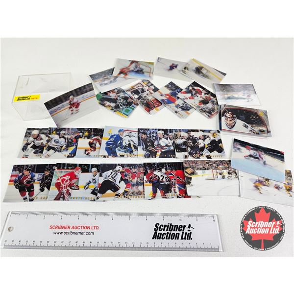 1996 McDonalds 3D Hockey Cards