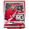 Image 2 : "Framed & Matted Photo : STEVE YZERMAN : Detroit Red Wings 1983-2006 Retired July 2006 (COA : The Hi