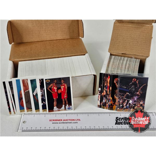 NBA Basketball Cards (500+) - 1992-93 Topps Stadium II - 1991-92 Upper Deck
