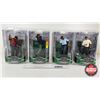 Image 1 : 2008-2009 Upper Deck Tiger Woods Pro Shots Series 2 Action Figures (4) - Tiger I - Tiger II - Tiger 