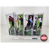Image 6 : 2008-2009 Upper Deck Tiger Woods Pro Shots Series 2 Action Figures (4) - Tiger I - Tiger II - Tiger 