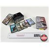 Image 1 : Golf Collector Combo: Arnold Palmer 5 All-Metal Collector Cards & Upper Deck Tiger Woods Collection