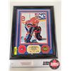 Image 1 : "Framed & Matted Photo : PATRICK ROY : Montreal Canadiens 1984-1985 (COA : The Highland Mint) (Limit